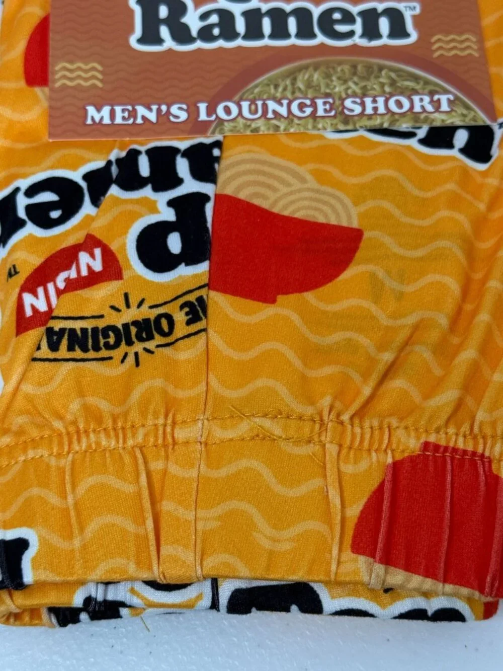 Top Ramen Nissin Men's Lounge Shorts Size XL 40-42 New